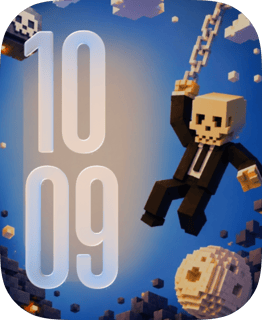 Skeleton Swing watch face preview for Apple Watch
