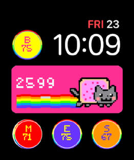 Snack Time watch face preview image for Apple Watch