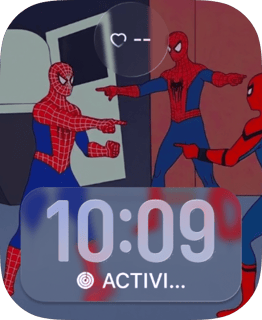 Spider-Man meme watch face preview for Apple Watch