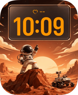 Spire Salute Apple Watch face - Space and Sci-Fi