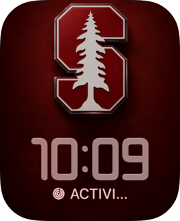 Stanford Cardinal watch face preview for Apple Watch