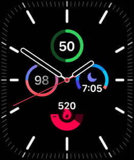 Take Stock watch face preview image for Apple Watch