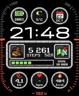 Trailhead watch face preview image for Apple Watch