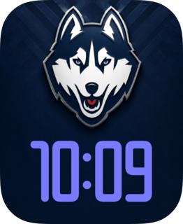 UConn Huskies watch face preview for Apple Watch