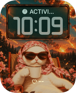 Unbothered Apple Watch face - Animals