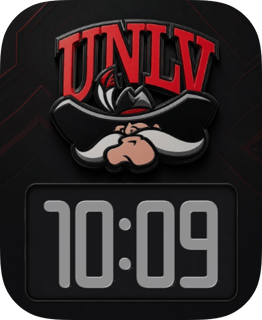 UNLV Rebels watch face preview for Apple Watch