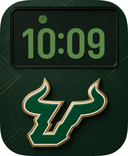 USF Bulls watch face preview for Apple Watch