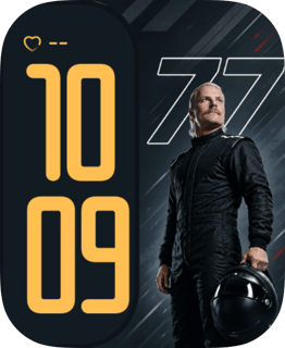 Valtteri Bottas Apple Watch face - Sports