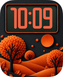 Velvet Orchard Apple Watch face - Nature