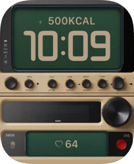 Vintage Receiver watch face preview for Apple Watch