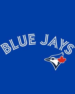 The Toronto Blue Jays logo with "Blue Jays" text on a vibrant blue background, designed for a watch face.
