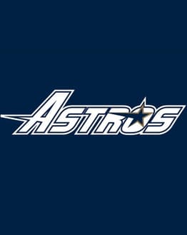 Houston Astros watch face featuring the team’s logo with a star on a dark blue background.