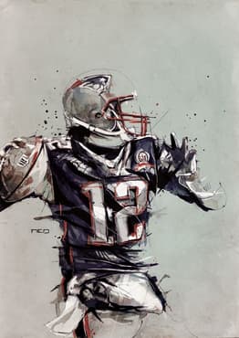 Quarterback watch face preview for Apple Watch