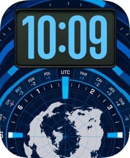 World Clock watch face preview for Apple Watch