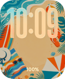 Beach Kit watch face for Apple Watch