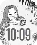 Daisy Girl watch face for Apple Watch