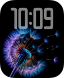 Dandelion watch face for Apple Watch