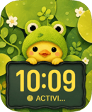 Frog Pond Duckling watch face for Apple Watch