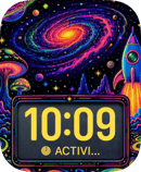 Galaxy Arcade watch face for Apple Watch