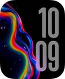 Liquid Prism watch face for Apple Watch