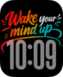 Mind Awake watch face for Apple Watch