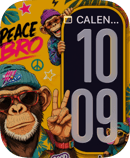 Peace Bro Street Art watch face for Apple Watch