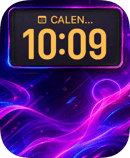 Purple Current watch face for Apple Watch
