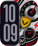Racing Bolt watch face for Apple Watch