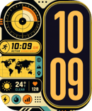 Rally Timer watch face for Apple Watch