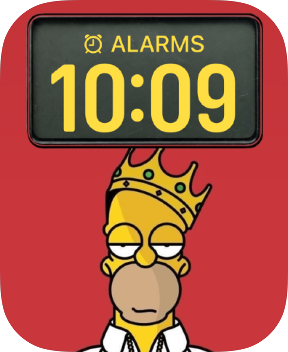 Royal Cartoon Dad watch face for Apple Watch
