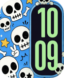 Skull Party watch face for Apple Watch