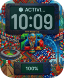 World Cup 2026 Kickoff watch face for Apple Watch