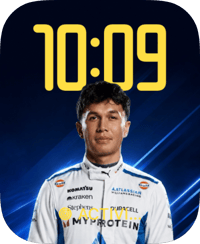 Alexander Albon Apple Watch face - Cars, Sports