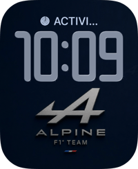 Alpine F1 Apple Watch face - Cars, Sports