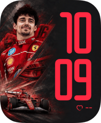 Charles Leclerc Apple Watch face - Cars, Sports