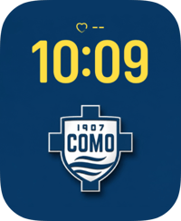 Como 1907 Apple Watch face - Sports