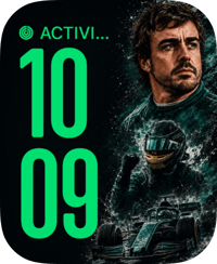 Fernando Alonso Apple Watch face - Cars, Sports