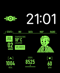 Handy Apple Watch face - TV