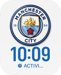 Manchester City Apple Watch face - Sports
