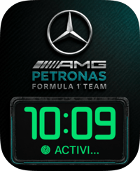 Mercedes F1 Apple Watch face - Cars, Sports