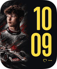 Oliver Bearman Apple Watch face - Cars, Sports