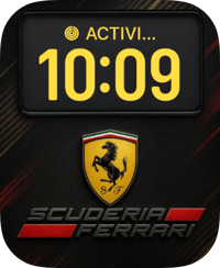 Scuderia Ferrari Apple Watch face - Cars, Sports