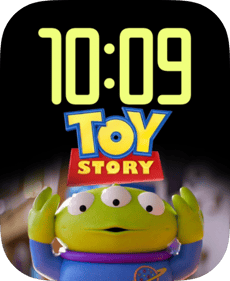 Alien Awe Apple Watch face - TV