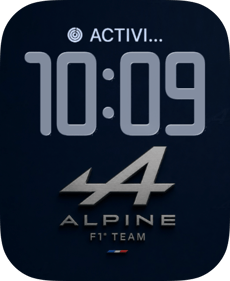 Alpine F1 Apple Watch face - Cars, Sports