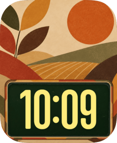 Amber Acres Apple Watch face - Nature