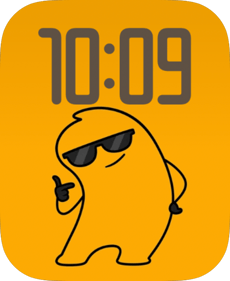 Amber Shades Apple Watch face - Art
