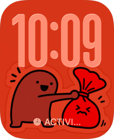 Angry Sack Apple Watch face - Art