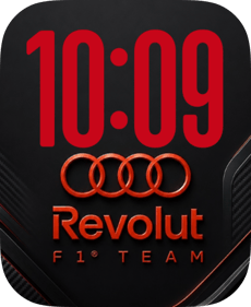 Audi F1 Apple Watch face - Cars, Sports