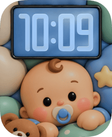 Baby Blue Apple Watch face - Special Collections