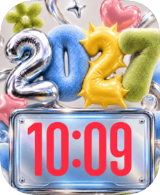 Balloon Year Apple Watch face - Special Collections